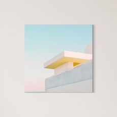 위아트 현대미술 팝아트 일러스트 캔버스아트 그레이 페이스 스카이 메모리