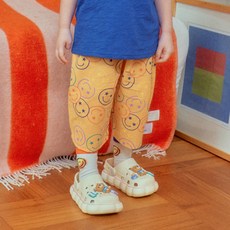 퍼스트블루 아동용 통기성 별스마일 바지