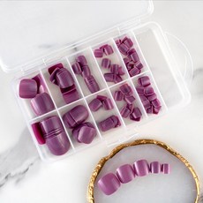足部美甲腳趾甲片 120p 套組, T45, 1個