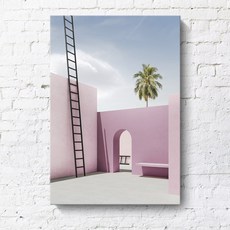 北歐風室內裝飾電箱配電箱遮蓋帆布客廳畫框 05 E