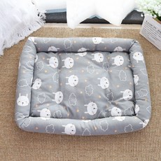 데이소이 고양이 모던 쿠션, 05그레이 토끼, 1개