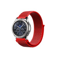 코쿼드 스포츠루프 스마트워치 스트랩 46mm, 레드, 1개