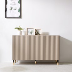 룸앤홈 비안 템바보드 1200 높은 수납장 방문설치, 그레이