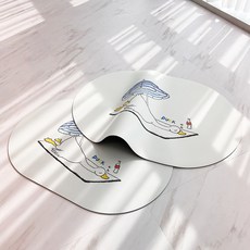 모노니크 빨아쓰는 규조토 발매트, 15 슬리핑덕