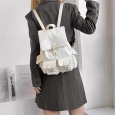 프롬헤븐 여성용 라다잇 나일론 버클 백팩 P745