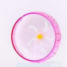 Petflow 旋轉粉彩色系圓形小動物滾輪 XL, 粉紅色, 1個