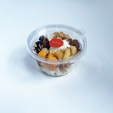 Tinapicnic 拋棄式沙拉杯盒 + 朱紅色貼紙套組, 20套