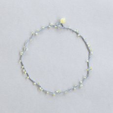 brandyarn Miyuki 串珠項鍊手作材料包_檸檬(BFK-629), 1個