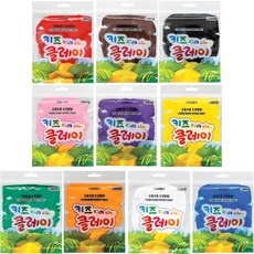 兒童黏土 10色組, 10色, 1組, 50g