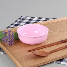 CookCha 復古小吃碗 辣炒年糕湯碗, 4個, 粉紅色