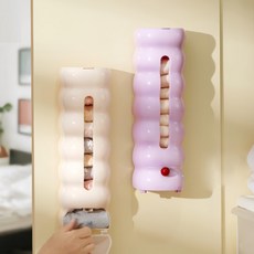 PNK 壁掛式襪子內衣褲抽取式收納整理盒 2件組, 1套, 混合顏色