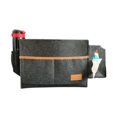 젤루뚝 캠핑파우치 수납함, 다크그레이, 1단