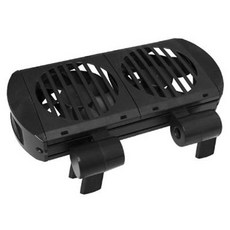 UP AQUA 雅柏 2扇強勁風扇 G-051-02, 黑色, 1個