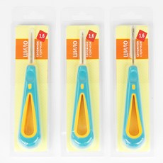 JSTrading 고무손잡이 송곳 일반형 + 갈고리형 + 구멍형 세트, 민트, 1세트