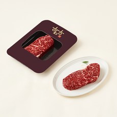 우미우 한우 채끝 1++등급 (7) 구이용 (냉장), 200g, 1개