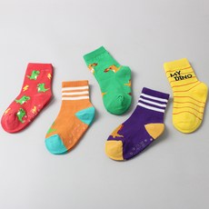 兒童 My Dino 恐龍襪 5件組