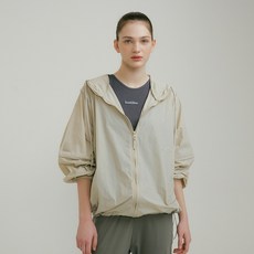 FRONT2LINE 女款基本連帽防風外套