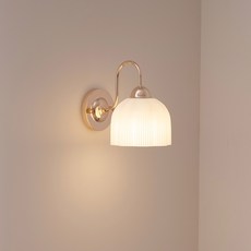 히트조명 맥케인 1등 인테리어 벽등 F7018B, 골드