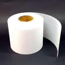 窗簾窗幔黏合襯布 8公分, 白色的, 1個