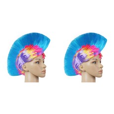 雞冠搖滾假髮, 5型, 2個