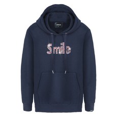 JEANMANIA Cubic 粉色微笑立領連帽襯衫 TH-133