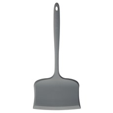 이지실리 넓은헤드 실리콘 와이드 뒤집개 터너 13.5cm, 차콜, 1개