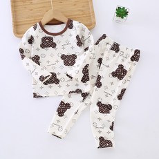 하라로이 아동용 긴팔 실내복