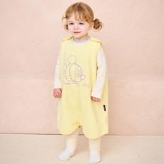 milkmile 兒童用迪士尼寶寶米奇搖粒絨睡眠背心