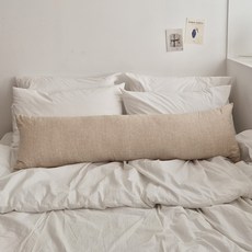 아임리빙 국내제조 세미화이바 코스모 다용도 바디필로우, 베이지