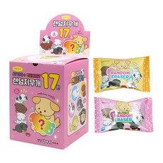 Pinkfoot 小狗造型橡皮擦, 60顆, 6款隨機出貨