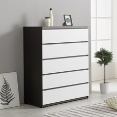 가이온 마린 서랍장 1000 방문설치, 그레이화이트, 5단