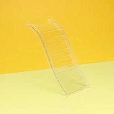 Lanboer 倉鼠透明彩色梯子, 1個, 白色