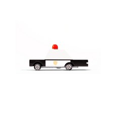 캔디랩토이즈 toys 원목 미니자동차 장난감, 경찰차(Sheweff), 1개
