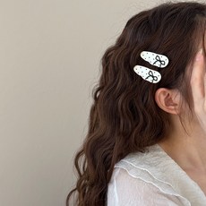 디멜디 리본 헤어핀 2p