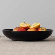 BOWL BOWL 韓國製造 復古系列 義大利麵碗 午夜黑, 1個