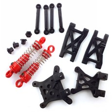 複製品 1/18 高時速 36km/h 4WD Monster Truck Thunder RC 避震自修套組, 混色, 1套