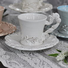 ELIOS My Flower 茶杯組 B型 3449, 白色, 1套