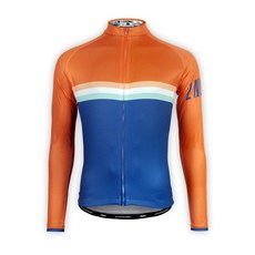 2ndwind 長袖自行車衣 JL198_Orange_Bella