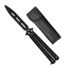 VARITOOL 訓練蝴蝶刀 + 收納袋套組, 黑色, 1個