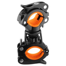 ROCKBROS 洛克兄弟 多燈支架 頭燈支架 多閃光燈支架 42501002, 橘黑色, 1個