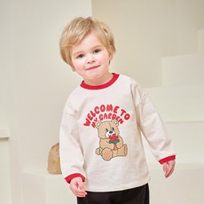 mollimelli 兒童 Gomgom 花園色 T恤