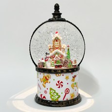 마쉬매리골드 크리스마스 클래식 워터볼 오르골, B, 12 x 11 x 21 cm