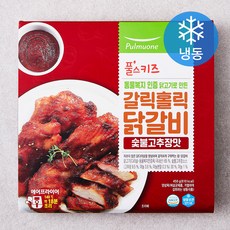 풀스키즈 동물복지 인증 닭고기로 만든 갈릭홀릭 닭갈비 숯불고추장맛 (냉동), 450g, 1개