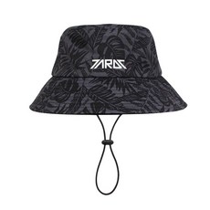 TAROT GOLF 葉紋漁夫帽高爾夫球帽, 灰色+黑色