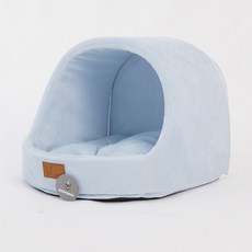 개과천선 강아지 디룸 동글이 하우스, 파스텔비치블루, 1개