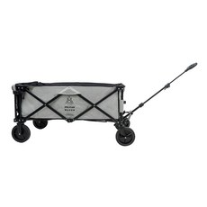 KZM OUTDOOR 多功能可開式手拉車, 1個, 灰色