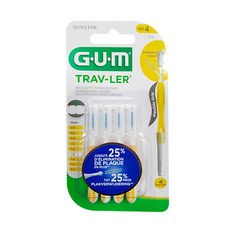 SUNSTAR 三詩達 G.U.M Trav-Ler 牙間刷 1514, 4入, 1個