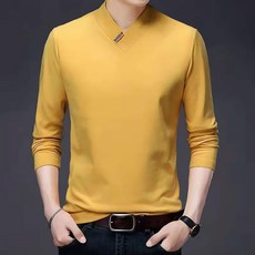 男款 Market A 寬V領 T恤