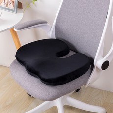 記憶棉靠墊, 6號 黑色