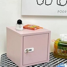 로벨디 모던 가정용 미니 금고, 핑크
